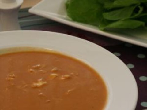 トルコ風のごちゃまぜスープ。